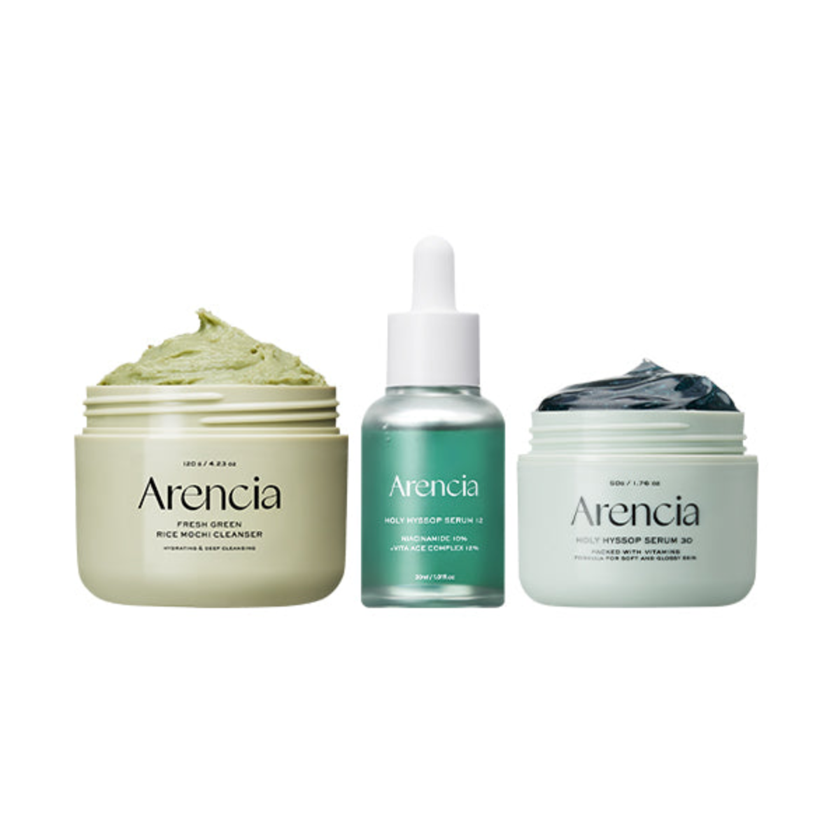 Arencia Glass Skin Starter Trio - Spotless Skin Routine