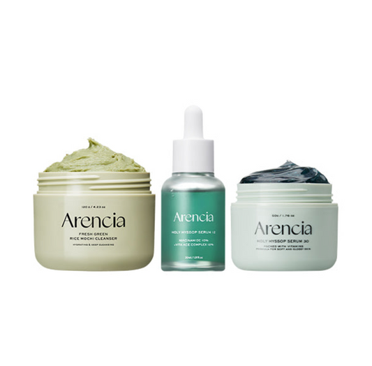 Arencia Glass Skin Starter Trio - Spotless Skin Routine