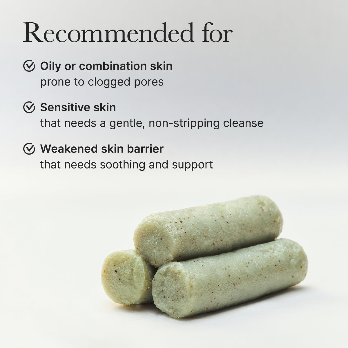 Green Tea + LHA Deep Pore Rice Cake Cleanser
