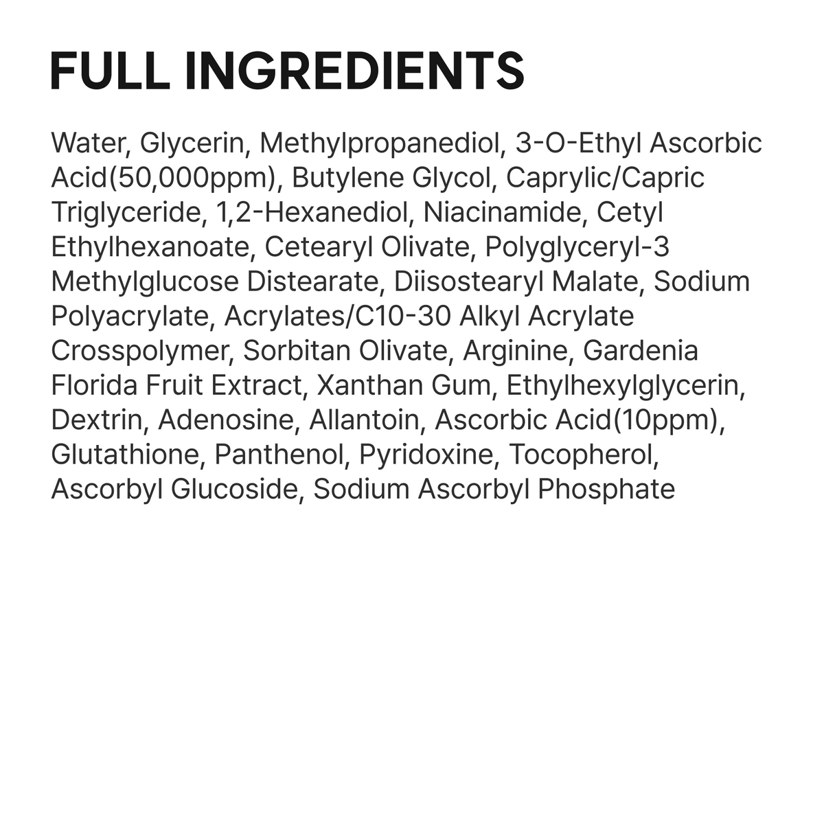 Vitamin C Booster Shot Serum